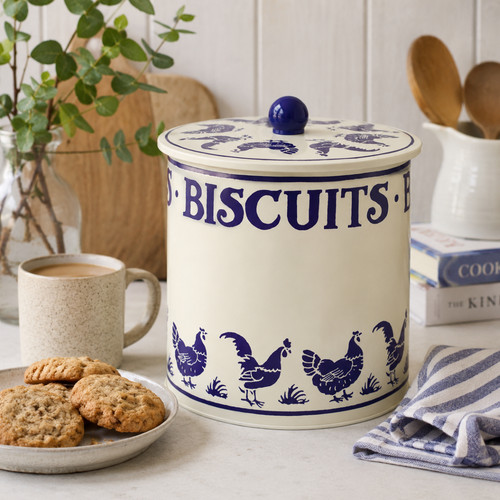 Emma bridgewater blue hens - blue,