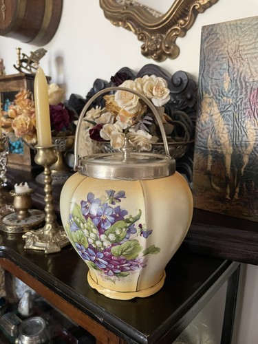 Antique austrian hand painted - hand,