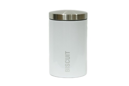 Biscuit tin barrel - tin,