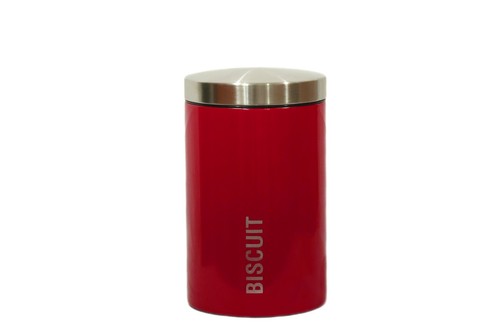 Biscuit barrel tin - barrel, kitchen