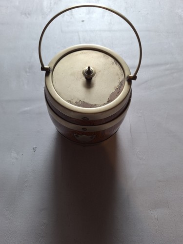 Vintage epns brass oak ice - brass,
