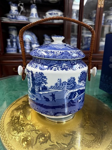 Spode italian blue - blue, white