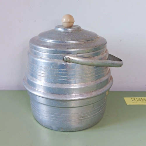 Vintage aluminium art - aluminium,