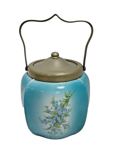 Vintage blue floral - vintage, biscuit