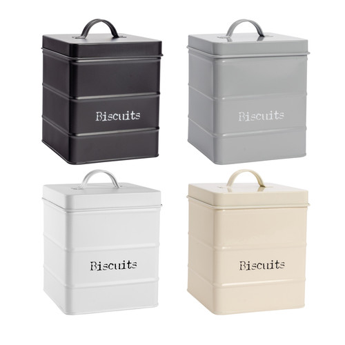 Biscuit tin storage cookie - tin,