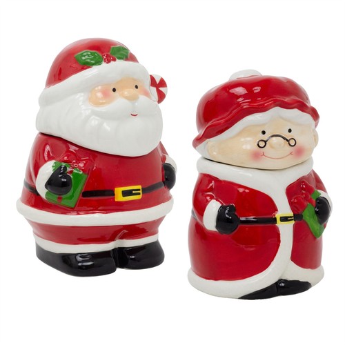 Christmas storage jar - christmas,