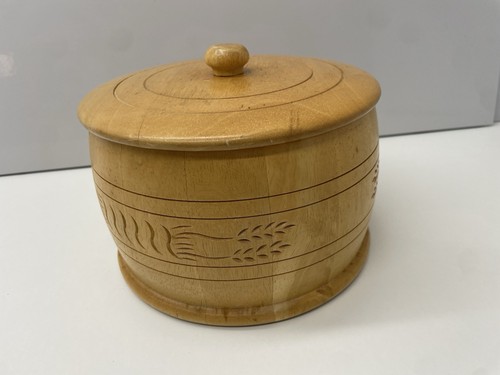 Chunky round wooden biscuit - chunky,