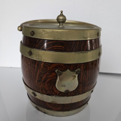 Edwardian english oak biscuit - edwardian,