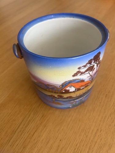 Vintage sky blue biscuit - sky,